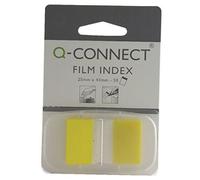 Q Connect 1 Pouce Signet - Jaune (Lot De 50)
