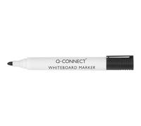 Q-Connect 17834 Marqueur effaçable sec pointe ogive trait corps plastique encre base alcool 3 mm Noir