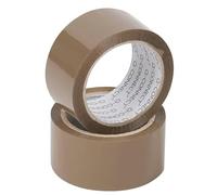 Q-Connect 38132 Ruban Adhésif Scotch Polypropylène 60 Microns 50 mm x 100 m Blanc