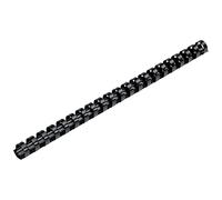 Q-Connect 44129 Anneau Plastique Relier Capacité 50F Plastique Noir