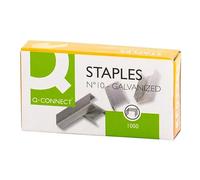 Q-Connect 48599 Agrafe Modèle N.10 Galvanisée Métallique Assorties