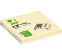 Q-Connect 48799 Recharge Z-notes Bloc Feuilles Repositionnables 76 x 76 mm Noir