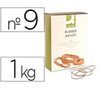 Q-Connect 54325 Bracelet Caoutchouc Plastique Assorties