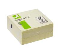 Q Connect 75x75mm Quick Note Cube - Jaune