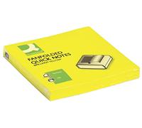 Q-Connect 79046 Bloc Notes Recharges Z-Notes 76 x 76mm Papier Jaune
