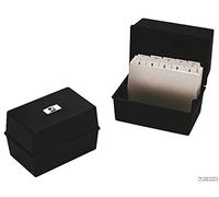 Q Connect 8x5 pouces Cartes Index Boite - Noir