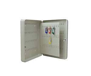 Q-Connect 937604 Armoire Clé 140 Clés Acier Résistant Épaisseur 0.8 mm Plastique Assorties