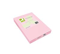 Papier multifonction - q-connect - A4 - 80g/m2 - Unicolore rose - Ramette 500 feuilles