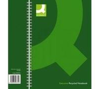 Q Connect à spirale Format A4 recyclé à livre - noir Noir G