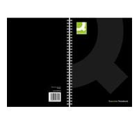 Q Connect A4 à spirale livre - noir Noir G