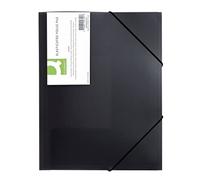 Q Connect A4 élastique Folio - Noir
