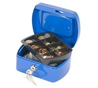 Q-Connect Caisse à espèces Bleu 15,2 cm