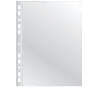 Q-Connect Enveloppes perforées universelles 22x30 cm faible épaisseur finition gaufrée avec 100 pièces