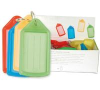 Q Connect Lot de 40 porte-clés étiquettes - Coloris aléatoire