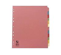 Q-Connect Intercalaire extra large en 12 parties A4 KF76983