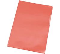 Q-Connect KF00306 Lot de 100 pochettes de présentation grainées Rouge Format A4
