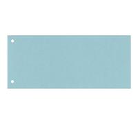 Q-Connect kf00512 Intercalaires, Couleur onglet, Porte-documents, drapeaux, universel onglet d'intercalaires 10,5 x 24 cm Lot de 100 Bleu