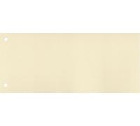 Q-Connect® KF00514 Trennstreifen - 190 g/qm Karton, chamois, 100 Stück