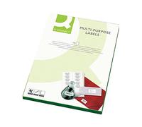 Q-Connect KF01132 àtiquette multifonction Blanc 105 mm x 37 mm 100 étiquettes (16 par feuille A4)