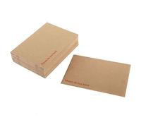 Q-Connect KF01409 Enveloppe dos carton 115g/m² C4 Patte autocollante Manilla Pack de 50 (Import Royaume Uni)