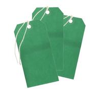 Q-Connect KF01624 Lot de 1 000 étiquettes avec ficelle Vert 120 x 60 mm