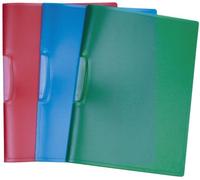 Q-Connect KF02134 Diverse Chemise à pince A4 translucide Bleu