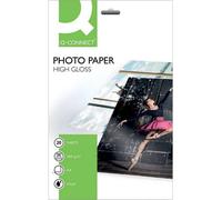 Q-Connect® KF02163 Papier photo jet d'encre - A4, brillant, 260 g/qm, 20 feuilles