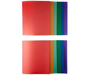Q-Connect KF02488 2-Ring Binder A4 Frosted Assorted (Pack of 12)