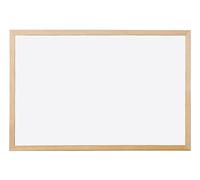 Q-Connect KF03572 Tableau blanc Cadre bois 90x120 cm (Import Royaume Uni)