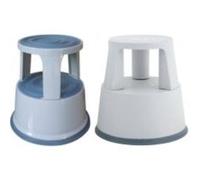 Q-connect kf04845 tabouret marchepied métallique 1 gris clair Gris G