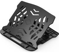 Q-CONNECT KF14470 Support pivotant pour ordinateur portable, plastique, noir