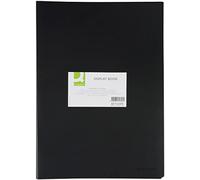 Q-Connect KF15390 Protège-documents A3 20 pochettes Noir
