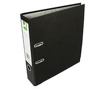Q-Connect KF20038 Classeur à levier Noir A4 lot de 10