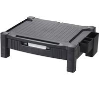 Q-CONNECT KF20181 Support d'écran 22", 1 compartiment, plastique, noir