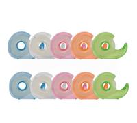 Q-Connect KF27009 Lot de 10 dévidoirs de ruban adhésif portatifs 19 mm x 33 mm (Import Royaume Uni)