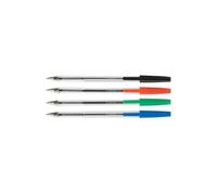 Q connect kf34044 stylo à bille moyen - rouge qcn 5708029340446 Rouge