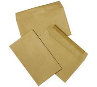 Q-Connect KF3411 Enveloppe Patte gommée 70 g/m² Kraft 89 x 152 mm Lot de 1000 (Import Royaume Uni)