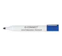 Q Connect Lot de 10 marqueurs pour tableau blanc Bleu KF26036