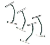 Q-Connect Lot de 100 étiquettes en métal Vert 76 mm