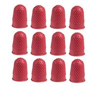 Q-Connect Lot de 12 dés à coudre Rouge Taille 00