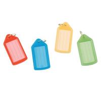 Q Connect Lot de 40 porte-clés étiquettes - Coloris aléatoire