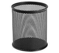 Q-CONNECT Pot à stylos Mesh – Noir