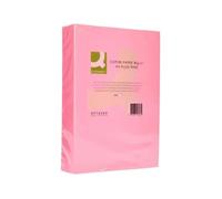 Q-Connect Papier Couleur Multifonction A4 80g/M2 Unicolore Ramette 500 Feuilles - Rose Néon