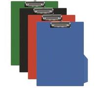 Porte-Bloc Carton Recouvert Pvc Epaisseur 3mm Porte-Stylo 220x310mm Bleu - Q-Connect