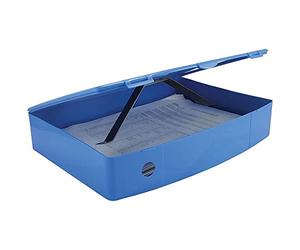 Q Connect Papier ministre polypropylène Boite Dossier - Bleu