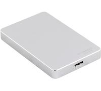 Q-Connect Portable External Hard Drive 1TB with USB Cable Silver