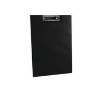 Q-Connect Porte Blocs Avec Fermeture A4, Foolscap Noir