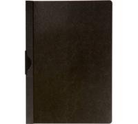 Q-CONNECT - Q-CONNECT Pince dossier métal A4 30 feuilles Transparent noir
