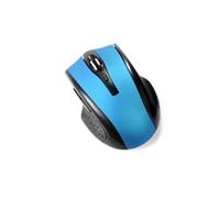 Q-Connect Souris Optique sans Fil 1000 dpi récepteur USB 2,4 ghz Bleu