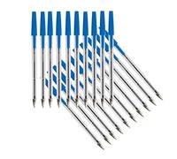 Q-Connect Stylo à bille Pointe moyenne 20 bleu